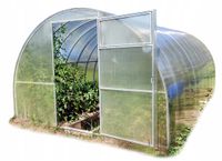 SZKLARNIA z POLIWĘGLANU 6mm - 3x8m z OCYNK 40x20mm