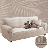 POKROWIEC NA KANAPĘ SOFĘ NAROŻNIK WELUR 190-230CM