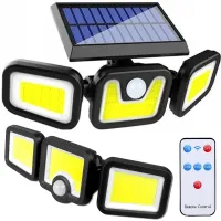 Lampa solarna 100 COB z czujnikiem ruchu i zmierzchu