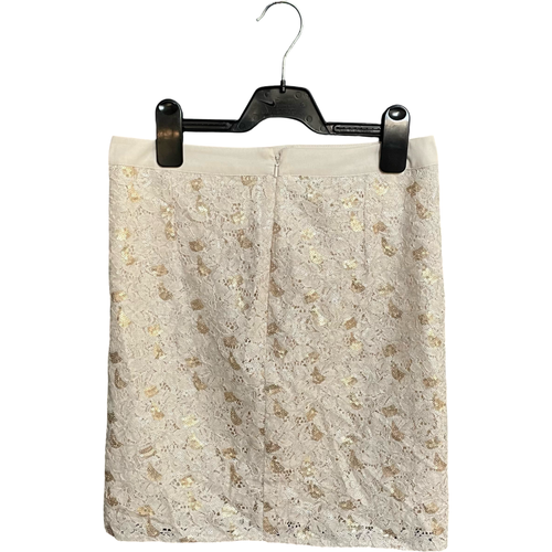 Spódnica Midi Wygodna Stylowa Wytrzymała Bawełna Beżowy 36 na Arena.pl