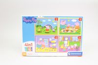 CLE puzzle 4w1 SuperKolor Swinka Peppa 21516