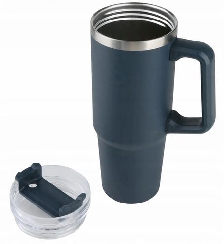 Kubek termiczny bidon butelka termiczna do samochodu ze słomką Altom 880 ml na Arena.pl