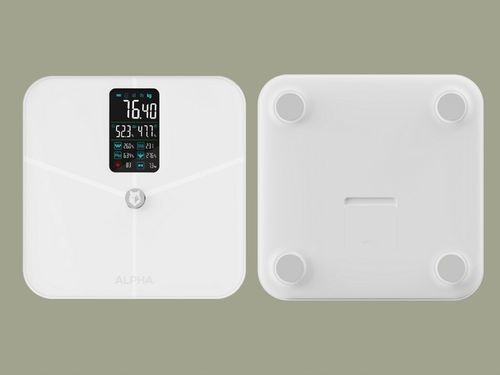 Waga Łazienkowa Elektroniczna Sportowa Alpha - Aplikacja Po Polsku na Arena.pl