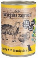 WIEJSKA ZAGRODA KARMA MOKRA MIX SMAKÓW 6x400G