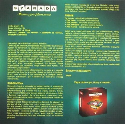 GRA SŁOWNA SZARADA polska gra w słowa na Arena.pl