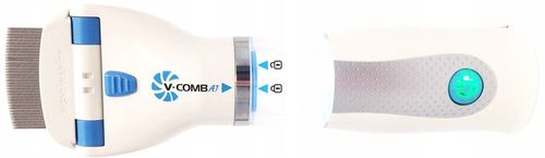 BEZPRZEWODOWY GRZEBIEŃ NA WSZY GNIDY USUWA PCHŁY FILTR ODKURZACZ TERMINATOR na Arena.pl