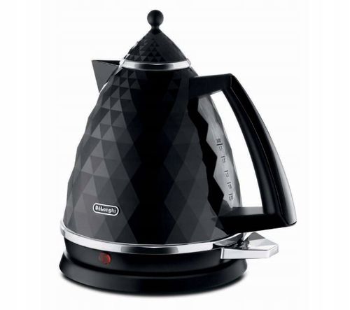Czajnik elektryczny DeLonghi Brillante KBJ 2001.BK 1,7L 2000W Czarny na Arena.pl