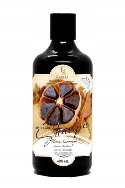 JB Lyonar - szampon do włosów z czarnym czosnkiem 400 ml zdjęcie 1