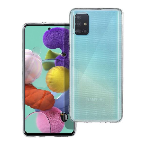 Futerał CLEAR CASE 2 mm do SAMSUNG A51 transparentny zdjęcie 1
