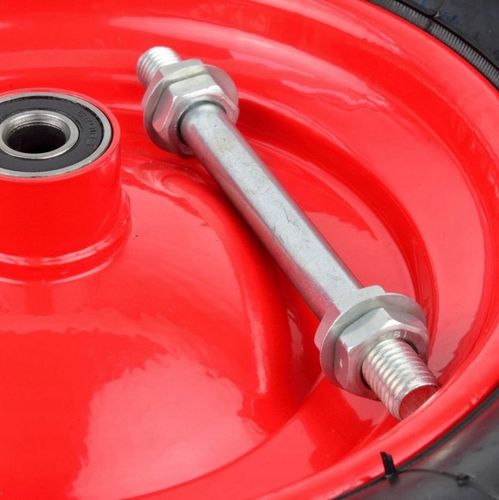 KOŁO KÓŁKO DO TACZKI TACZEK POMPOWANE Z OSIĄ MOCNE Z DĘTKĄ 4.00-8 2PR na Arena.pl