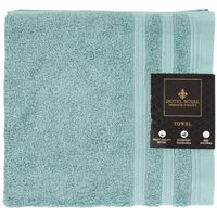 Ręcznik kąpielowy bawełniany 550 g/m2 50x100 cm zielony miętowy