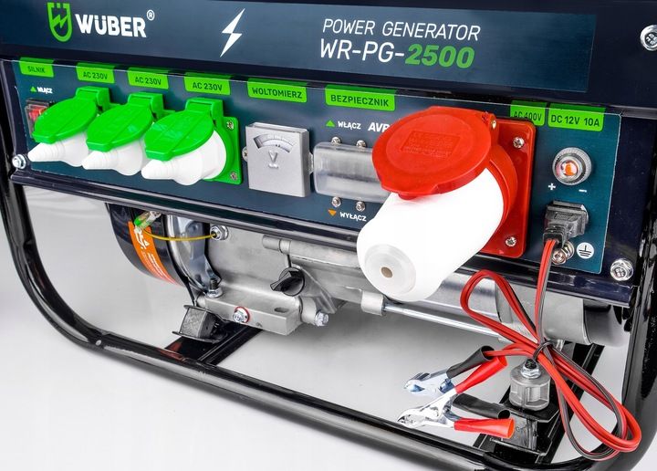 AGREGAT PRĄDOTWÓRCZY GENERATOR PRĄDU 6,5KM 2500W AVR zdjęcie 3