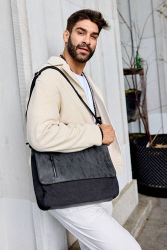 materiałowa torba na laptopa do 12 cali - peterson na Arena.pl