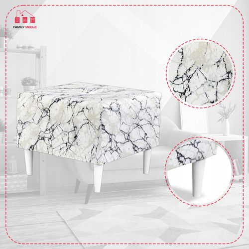 Pufa puf podnóżek siedzisko Ari Print na Arena.pl