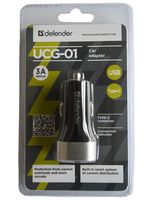 2 x Ładowarka samochodowa 5.4A mocna USB + TypC USB-C