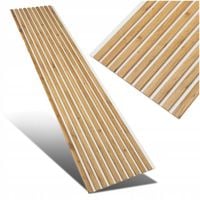 Lamele ścienne na Białej Płycie Dąb Różne kolory POLSKIE PREMIUM - 275x46cm