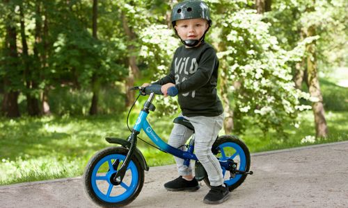 LIONELO DAN PLUS ROWEREK BIEGOWY NIEBIESKI + KASK na Arena.pl