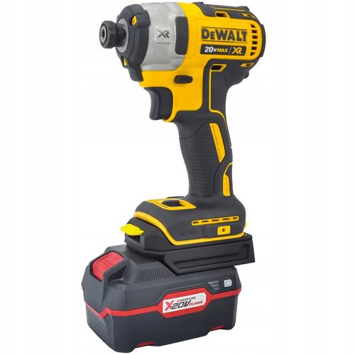 ADAPTER PRZEJŚCIÓWKA Z BATERI PARKSIDE X20V NA NARZĘDZIA DEWALT XR 18V na Arena.pl