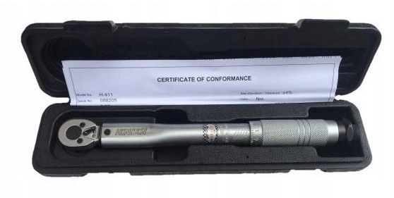 HONITON Klucz dynamometryczny 1/4" 5-25NM zdjęcie 3