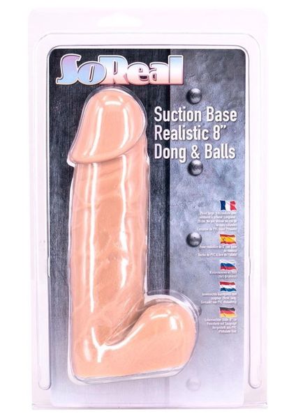 So Real Dong 20 Cm Light Skin Tone zdjęcie 2