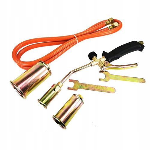 PALNIK GAZOWY DEKARSKI NA GAZ PROPAN-BUTAN Z WĘŻEM NA BUTLE 3 RÓŻNE DYSZE na Arena.pl