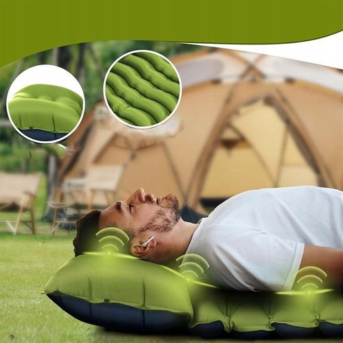 MATA KARIMATA MATERAC SAMOPOMPUJĄCY POMPKA PODUSZKA 195X68X10CM INFLACJA na Arena.pl
