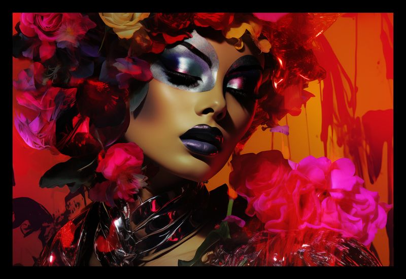 Plakat 30x20cm Kwiecista Diva zdjęcie 2