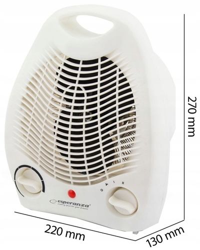 ESPERANZA TERMOWENTYLATOR 1000W/2000W GOBI EHH001 na Arena.pl