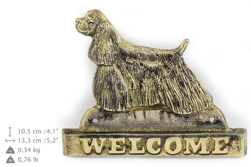 Cocker Spaniel Amerykański - tabliczka - 379 na Arena.pl