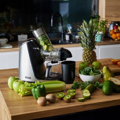 Wyciskarka wolnoobrotowa Sokowirówka Yoer 200W Duży otwór 3w1 Sorbet+ na Arena.pl