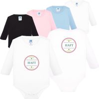 Body dla niemowląt długi rękaw TWÓJ HAFT LOGO firmowa reklamowa