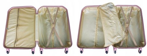 WALIZKA PODRÓŻNA ELEGANCKA MOCNA ABS 4 KÓŁKA XL na Arena.pl