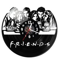Zegar ścienny z płyty winylowej Friends 1403.14