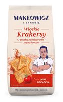 Makłowicz i Synowie Krakersy o smaku pomidorowo-paprykowym 100 g