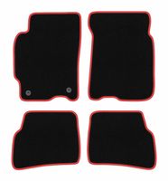 Dywaniki welurowe CARLUX-RED Mazda 626 V GF 1997-2002 czarne