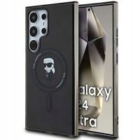 Etui Karl Lagerfeld KLHMS24LHFCKNOK S24 Ultra S928 czarny/black hardcase IM
