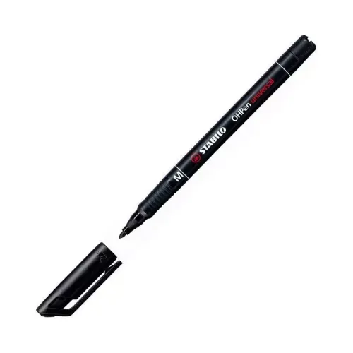 Marker Permanentny Ohpen M Do Folii I Płyt, Czarny na Arena.pl