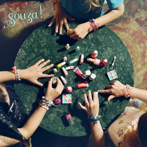 Zestaw 12 lakierów do paznokci peel-off z dla dzieci 4+, na prezent, Souza! na Arena.pl