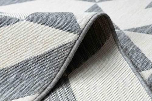 RUG/LU/WINK/TRIANGLE/GREY+CREAM/140x200 na Arena.pl