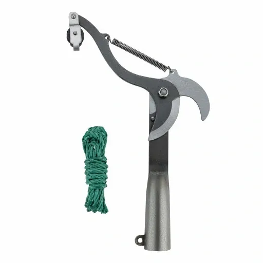 Sekator tyczkowy ŻYRAFA do gałęzi ze sznurkiem VERGIONIC na tyczkę zdjęcie 2