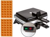 Profesjonalna Gofrownica DEZAL 301.5 PROFI-W 4x7 1300W Czarn Ruchomy Zawias