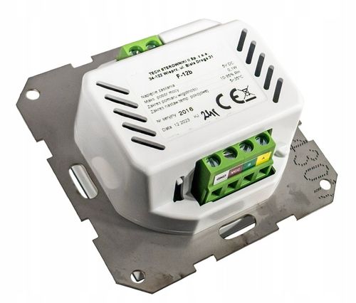 STEROWNIK REGULATOR TERMOSTAT POKOJOWY PODTYNKOWY BIAŁY F-12B TECH L-X TECH na Arena.pl