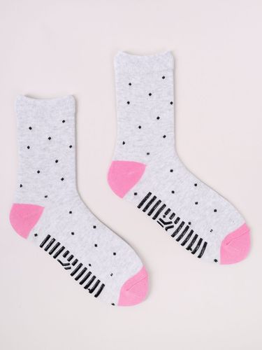 Skarpety dziewczęce skarpetki dziecięce z ABS kropki 3PAK 35-38 YOCLUB na Arena.pl