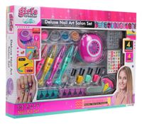 Zestaw Do Manicure Dla Dziewczynki 6+ Salon Piękności 20 El. Lakiery