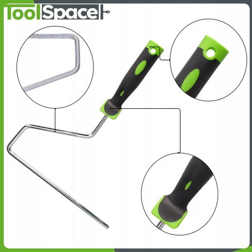 WAŁEK MALARSKI 25cm Zestaw do malowania Ścian i Sufitów Kij teleskopowy PL na Arena.pl