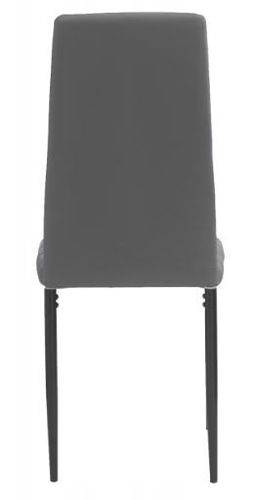 Krzesło tapicerowane nowoczesne do jadalni salonu Mark5 szare na Arena.pl