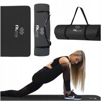 MATA DO ĆWICZEŃ JOGA FITNESS MIĘKKA GRUBA 1,5 CM NBR KARIMATA TRENINGOWA