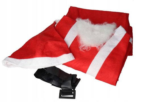 STRÓJ ŚWIĘTEGO MIKOŁAJA ZESTAW PRZEBRANIE KOSTIUM na Arena.pl