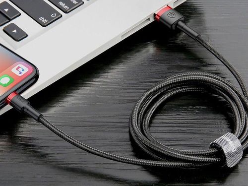 Baseus Kabel USB Lightning iPhone 2.4A 1m Czerwony na Arena.pl