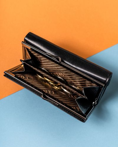 pojemny, poziomy portfel damski ze skóry naturalnej - lorenti na Arena.pl